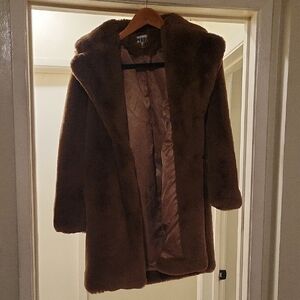 Apparis Brown Teddy Jacket